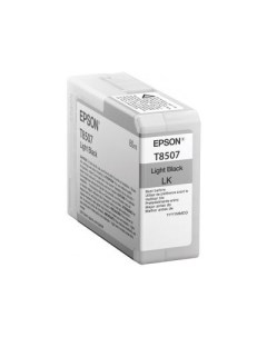 Картридж для струйного принтера C13T850700 серый оригинал Epson