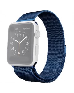 Ремешок для Apple Watch 1 6 SE миланская петля 42 44 мм Синий APWTMS42 12 Innozone