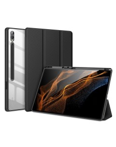 Чехол книжка для Samsung Galaxy Tab S9 Ultra S8 Ultra Toby series черный Dux ducis