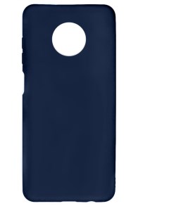 Чехол силиконовый для Xiaomi Redmi Note 9T soft touch тёмно синий Alwio