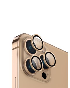 Стекло для камеры iPhone 14 Pro 14 Pro Max OPTIX Camera Aluminium Gold Uniq