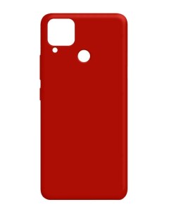 Чехол силиконовый для Realme C25 soft touch красный Alwio