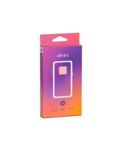 Чехол силиконовый для Realme C25 soft touch светло розовый Alwio