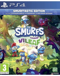 Игра The Smurfs Mission Vileaf Smurftastic Edition Русская Версия PS4 Microids