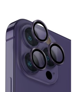 Стекло для камеры iPhone 14 Pro 14 Pro Max OPTIX Camera Purple Uniq