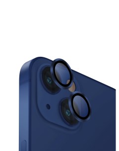 Стекло для камеры iPhone 14 14 Plus Lens protector blue Uniq