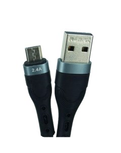 Кабель micro USB USB RC C006 1 м черный Remax