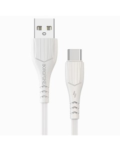Кабель USB Type C USB BX37 1 м белый Borofone