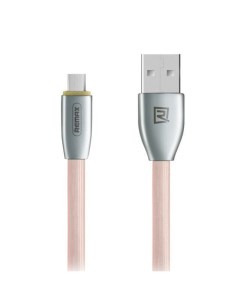 Кабель micro USB USB RC 043m 1 м розовый Remax