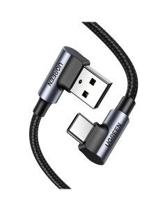 Кабель USB Type C USB US176 0 5 м черный Ugreen