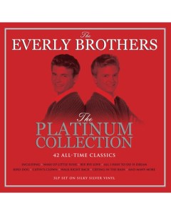 The Everly Brothers The Platinum Collection Coloured Vinyl 3LP Not now music