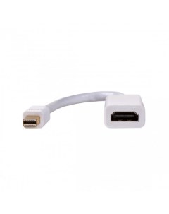 Переходник Noname Mini DisplayPort M HDMI F 0 1м Белый Nobrand