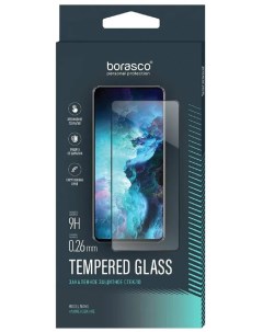 Защитное стекло Tempered Glass для Poco F5 Pro Full Glue Black Borasco