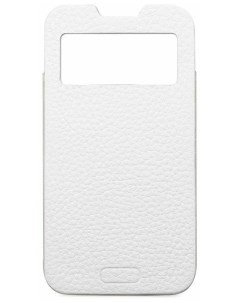 Чехол кожаный для Samsung Galaxy S4 Crumena View белый Sgp
