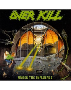 Overkill Under The Influence Yellow Marble Vinyl LP Atlantic