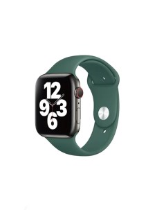 Ремешок для Apple Watch WIWU Single Color Silicon watch band 38 40mm Green Nobrand
