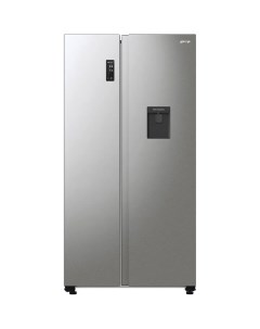 Холодильник NRR9185EAXLWD серебристый Gorenje