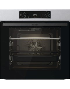 Встраиваемый электрический духовой шкаф BOSB 6737E09 X серебристый черный Gorenje