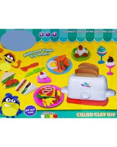 Игровой набор для лепки Тостер разноцветный Play-doh