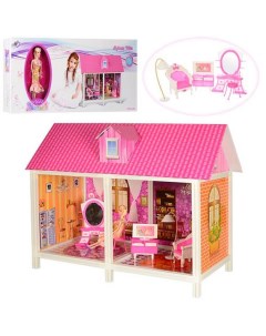 Игровой набор Кукольный сборный дом Infanta Villa с куклой и мебелью Synergy trading