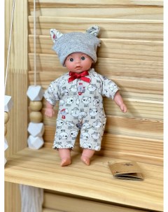 Кукла мягконабивная 16см Little Babies 190U4 Lamagik