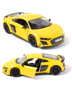 Легковая машина КТ5422 4 Audi R8 Coupe 2020 1 36 желтая инерц Kinsmart