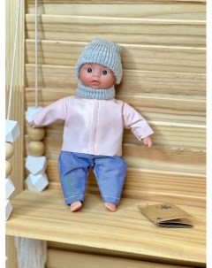 Кукла мягконабивная 16см Little Babies 190U2 Lamagik