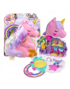 Игровой набор Polly Pocket Салон красоты Единорог Unicorn HKV51 Mattel