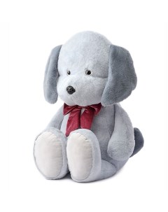 Мягкая игрушка FLUFFY HEART плюшевый щенок серый Maxitoys