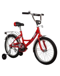 Велосипед 18 Urban красный защита А тип тормоз нож крылья хром RD9 Novatrack