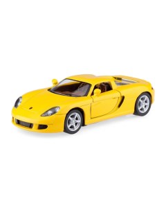 Игрушечная машинка Porsche Carrera GT 1 36 желтая инерц УТ0058181 Kinsmart