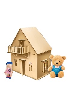 Кукольный дом малый Лесная мастерская