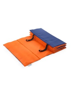 Коврик для фитнеса SM 042 orange blue 180 см 10 мм Indigo