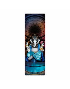 Коврик для йоги Ganesha Gold Limited Edition из замши и каучука Ramayoga