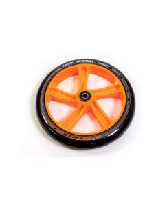 Колесо 180 мм для самокатов с подшипниками ABEC 9 оранжевое Trix