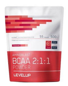 Aminoblast BCAA Powder 500 г черная смородина Levelup