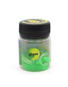 Приманка силиконовая мягкая NEON TROUT BOLL GLOW сыр 11239 3 2 зелено прозрачный Neon 68