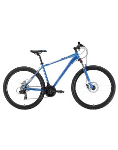 Велосипед 23 Hunter 27 2 D насыщенный синий голубой металлик 16 Stark