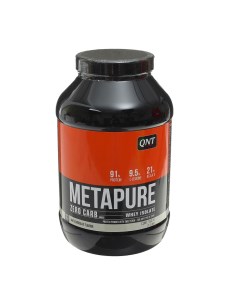 Протеин Metapure Zero Carb 908 г white chocolate Qnt