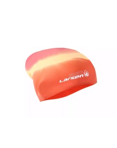 Шапочка для плавания МC 800 оранжево розовый Larsen