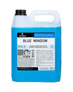 Промышленная химия Blue Window средство для мытья стекол 5л 4шт Pro-brite