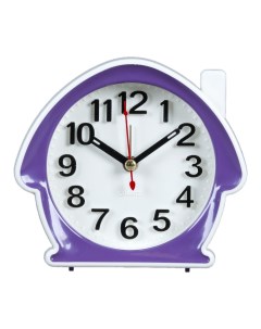 Часы корпус фиолетовый с белым Классика Рубин