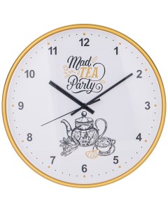 Часы настенные Mad tea party 30 5 см Lefard