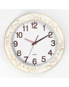 Часы настенные серия Классика дискретный ход d 38 см АА Nobrand