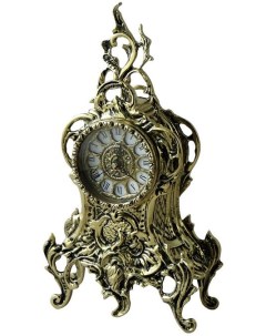 Часы Ласу каминные золото Размер 35x19x8 см Bello de bronze