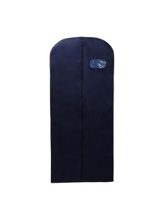 Чехол для одежды с окном 60 140 см спанбонд цвет синий Nobrand