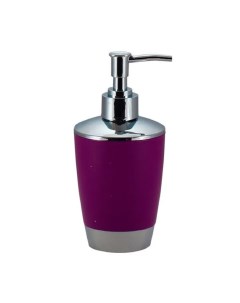 Дозатор для жидкого мыла Альма пластик фиолетовый Аквадекор