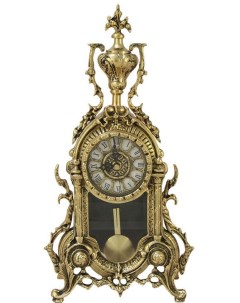 Часы Библо с маятником каминные золото Размер 38x20x12 см Bello de bronze