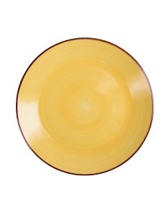 Тарелка десертная Морской мир d 19 см цвет жёлтый Доляна