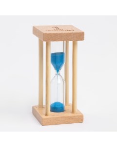 Песочные часы Африн на 1 минуту 8 5 х 4 см голубые Nobrand